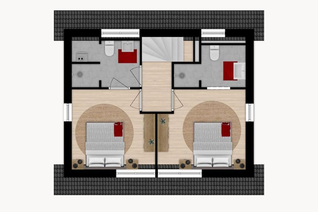 Vakantiewoning 1 Aan Zee, 400 Meter Van Het Strand 주테란데 외부 사진